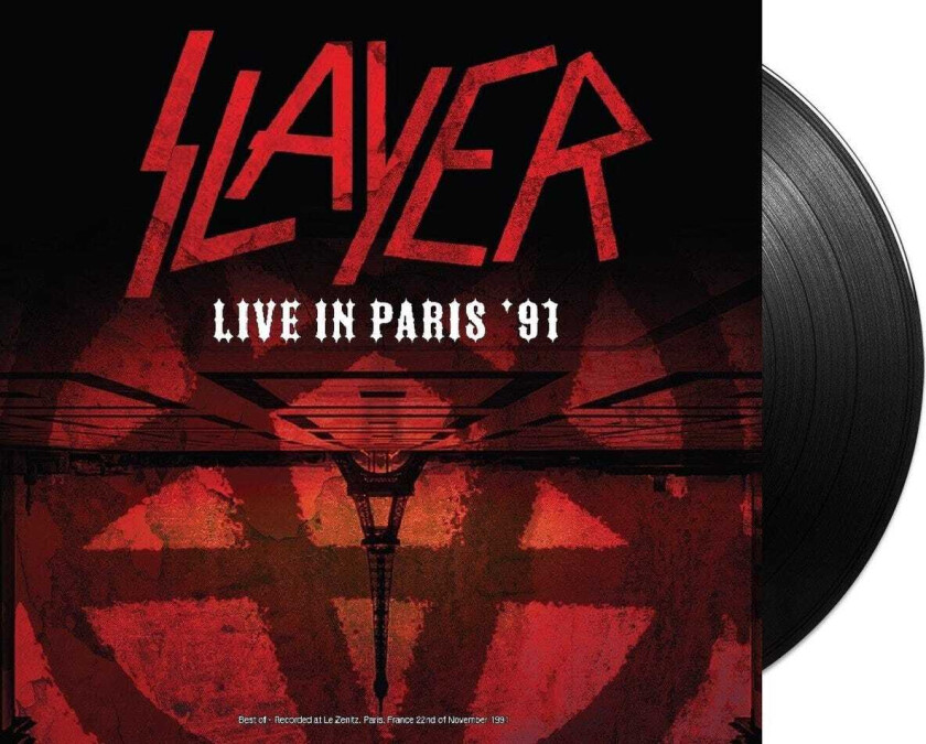 Slayer Live In Paris '91 LP/Vinyl