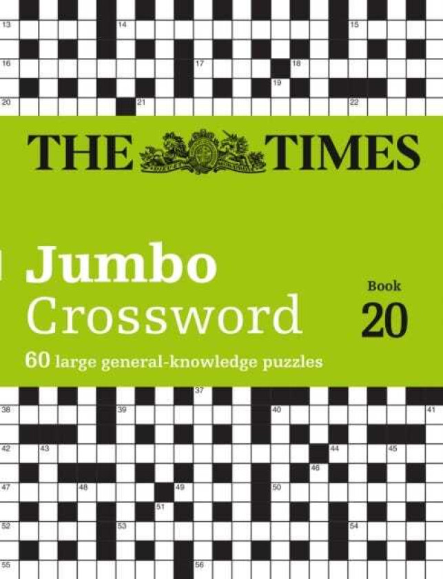 The Times 2 Jumbo Crossword Book 20 60 Large GeneralKnowledge Crossword Puzzles