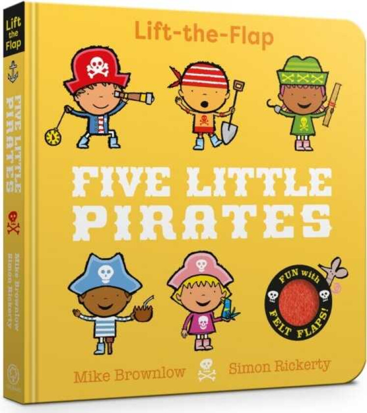 Five Little Pirates  LifttheFlap