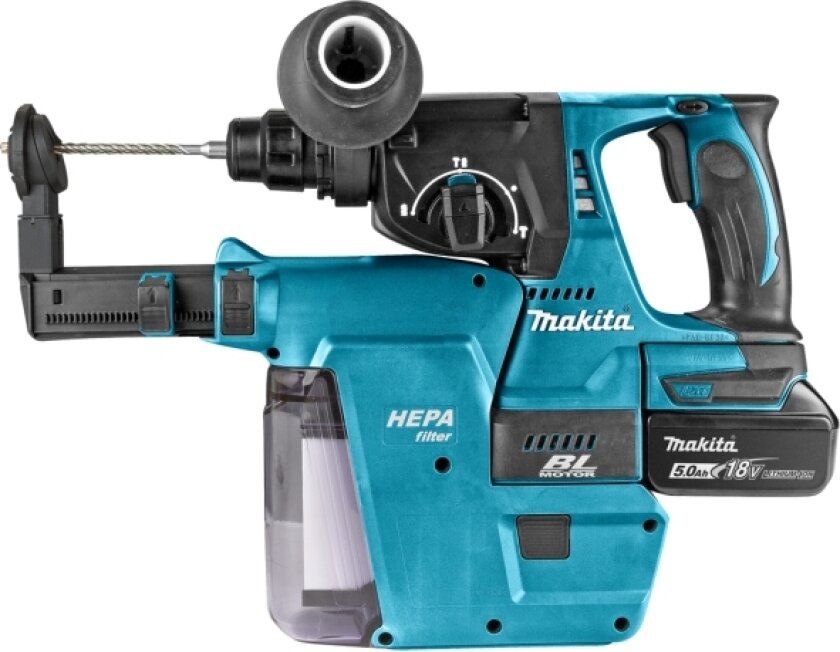 Borhammer dhr242rtjv 18vsds-plus makita 2x5,0ah
