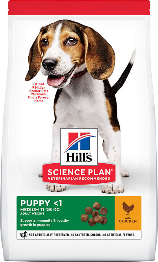 Hill's Science Plan Puppy Medium Chicken (14 kg)