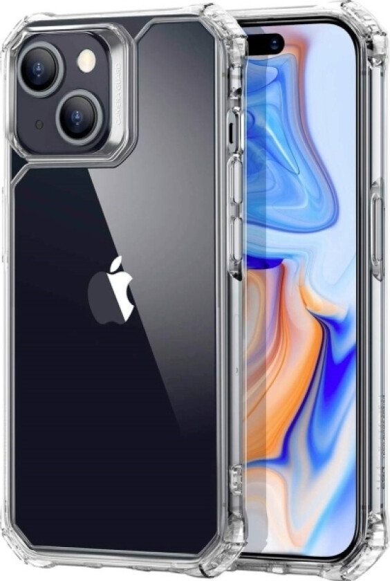 Esr Air Armor Case Mobiltelefon Backcover Apple Iphone 15 Plus Transparent Induktiv Opladning