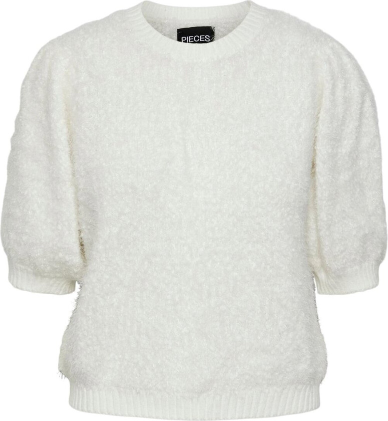 Pcfee SS Oneck Knit Str M - Langermede Bluser