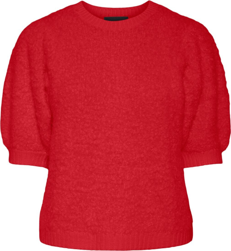 Pcfee SS Oneck Knit Str XL - Langermede Bluser