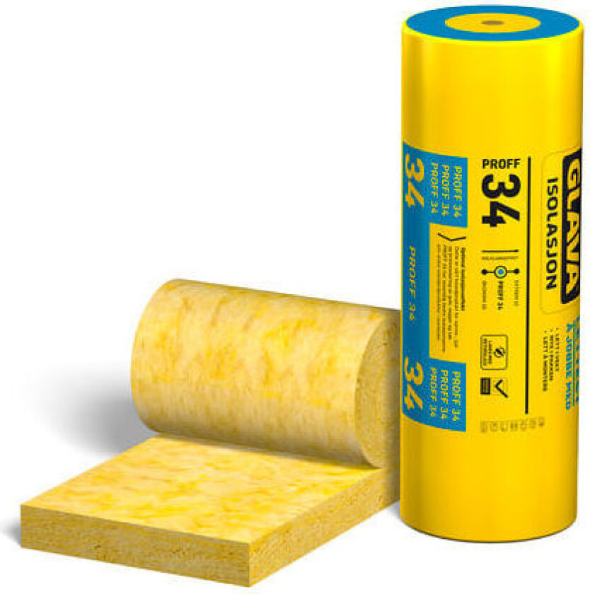 Proff 34 rull 70x570x6500mm 2 stk 7,41 m2/pk