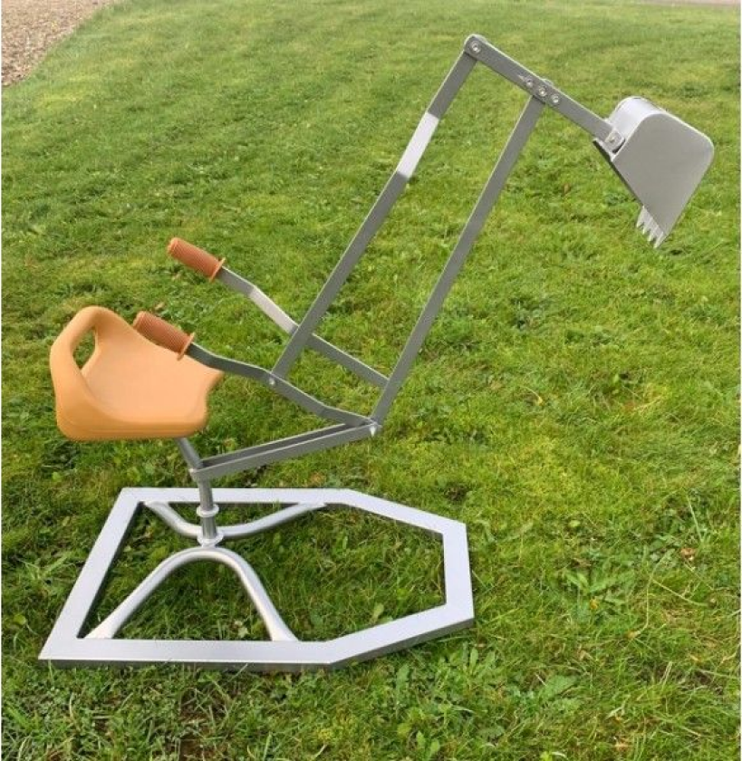 Bilde av Ønskes Gravemaskin Gr¿¿ Ønskes gravemaskin sandkasse 9