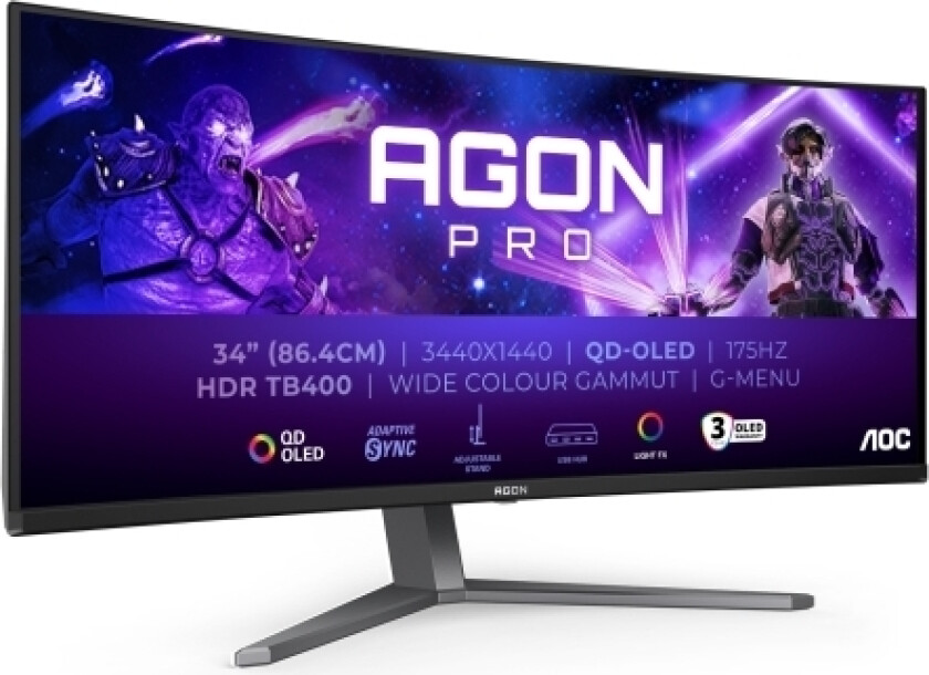 Agon Pro AG346UCD 34" gamingskjerm