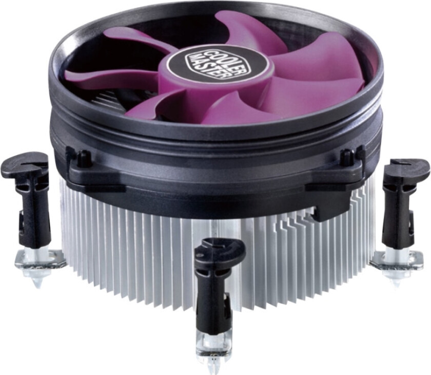 Xdream I117 - Prosessorkjøler - (For: Lga775, Lga1156, Lga1155) - Aluminium - 95 Mm