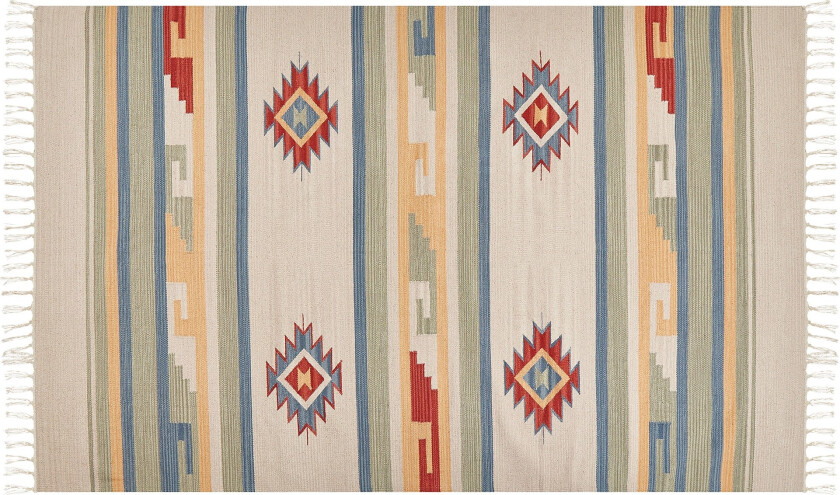 Aparan Bomullsteppe 140x200 cm - Beige