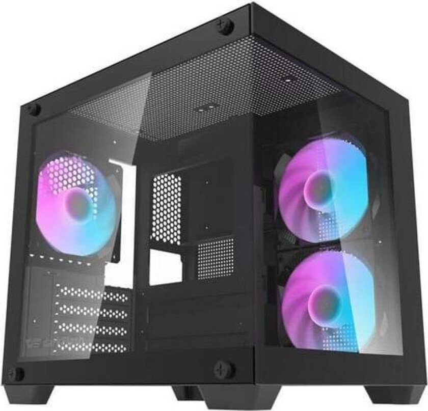 Computer Case K275 3 fans (Black) - Kabinett - Svart