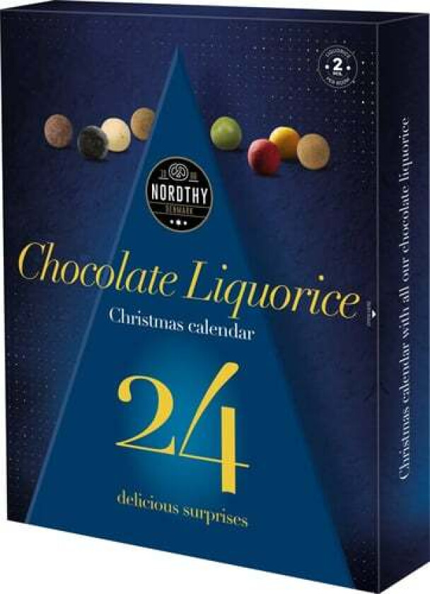 Julekalender Sjokoladeutvalg 260g