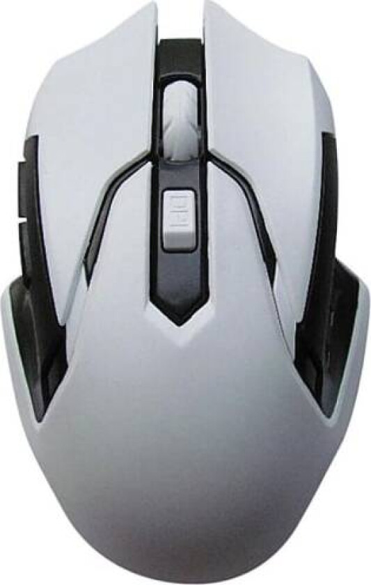 Trådløs gamingmus - Hvit White