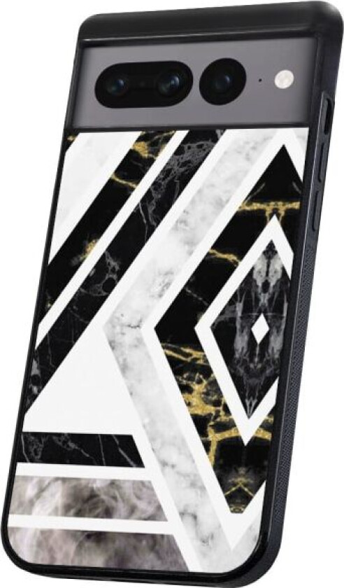 Google Pixel 7 Pro - Deksel/Mobildeksel Krokete Mønster