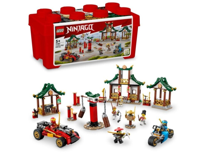 Lego Ninjago - Boks Med Kreative Ninjaklosser 71787