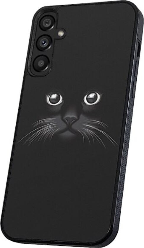 Samsung Galaxy A55 5G - Deksel/Mobildeksel Svart Katt