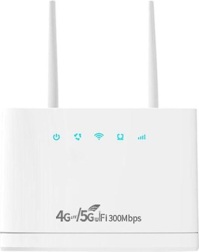 R311pro Trådløs 4g/5g Wifi 300mbps Trådløs Router Sim-kort EU-kontakt