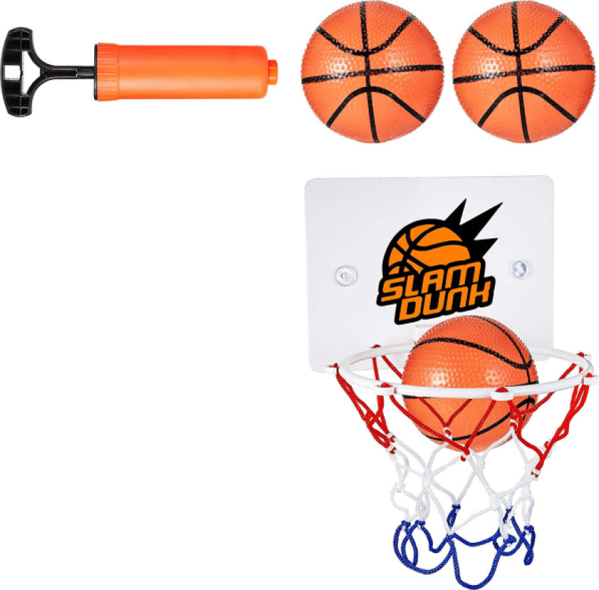 Mini basketballsett, mini basketball med baller og