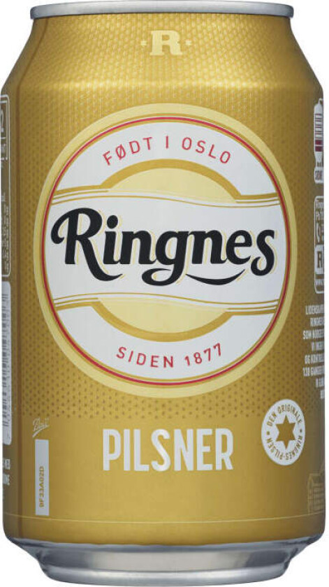 Ringnes Pilsner 0,33l boks