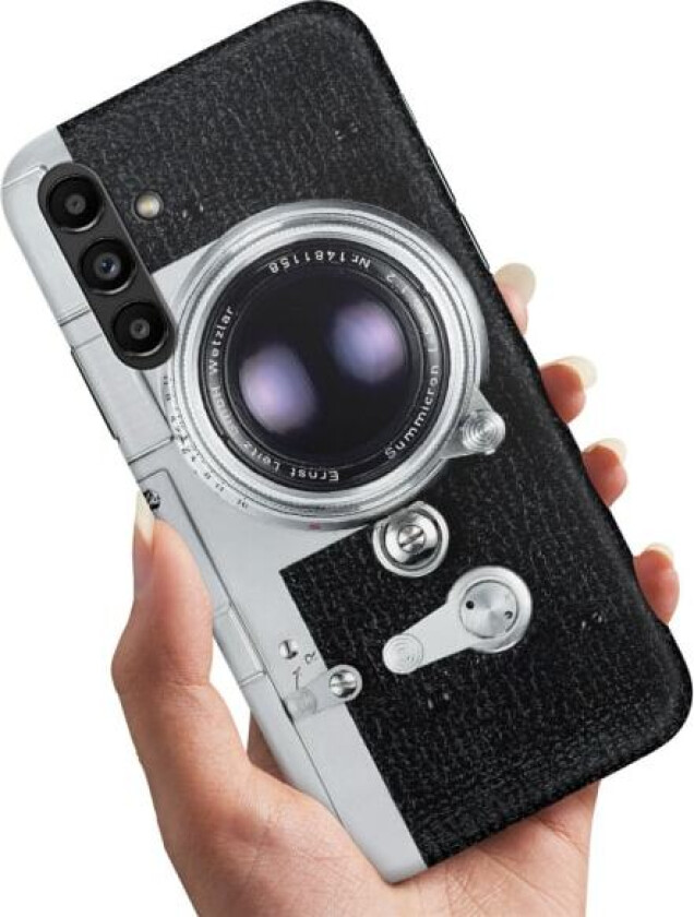 Samsung Galaxy S24 - Deksel/Mobildeksel Retro Kamera