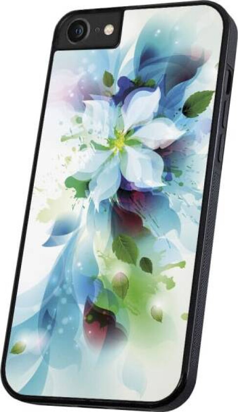 iPhone 6/7/8/SE - Deksel/Mobildeksel Blomst Multicolor
