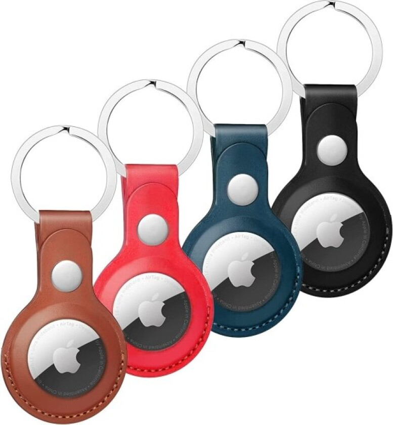 4 stk. nøkkelring kompatibel med Airtag, nøkkelring for Airtag, Portab