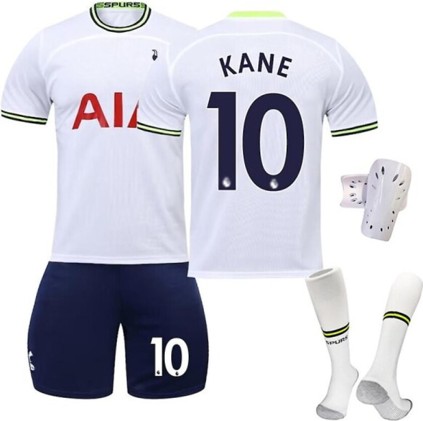 22-23 Tottenham Home Set T-skjorte #10 Harry Kane fotballdrakt M