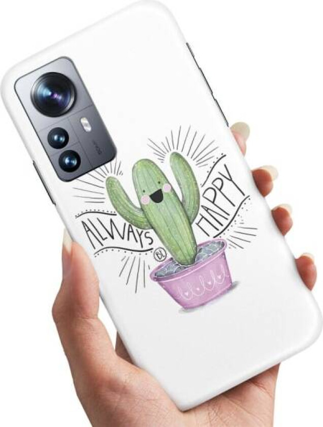 Xiaomi 12 - Deksel/Mobildeksel Happy Cactus Multicolor