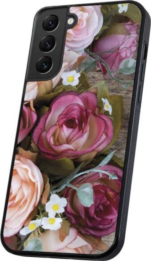 Samsung Galaxy S22 - Deksel/Mobildeksel Blomster Multicolor