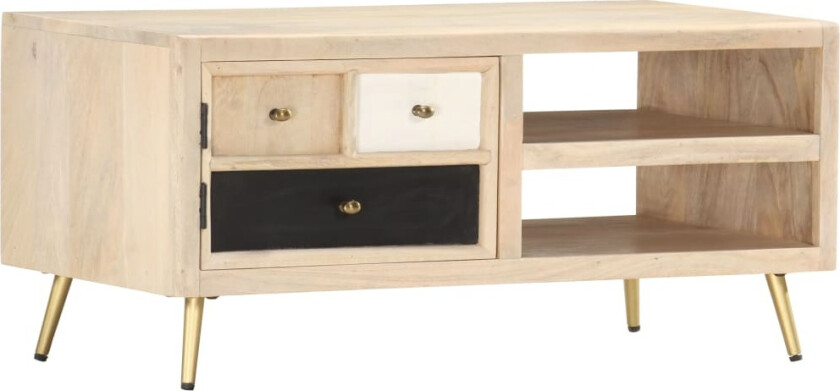 Salongbord 90x45x40 cm heltre mango