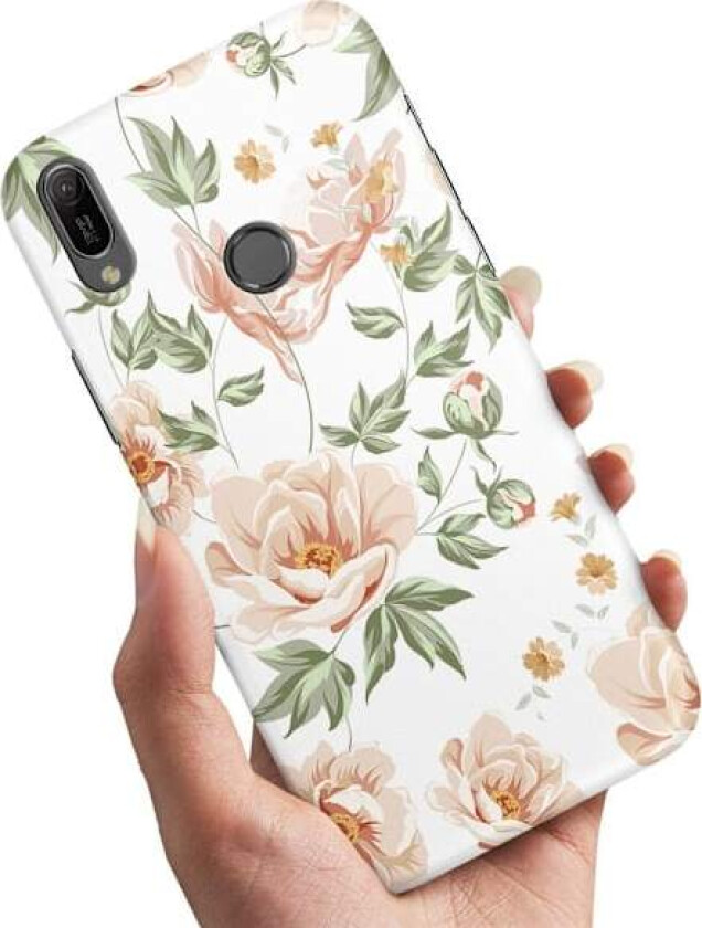 Huawei P30 Lite - Deksel/Mobildeksel Blomstermønster