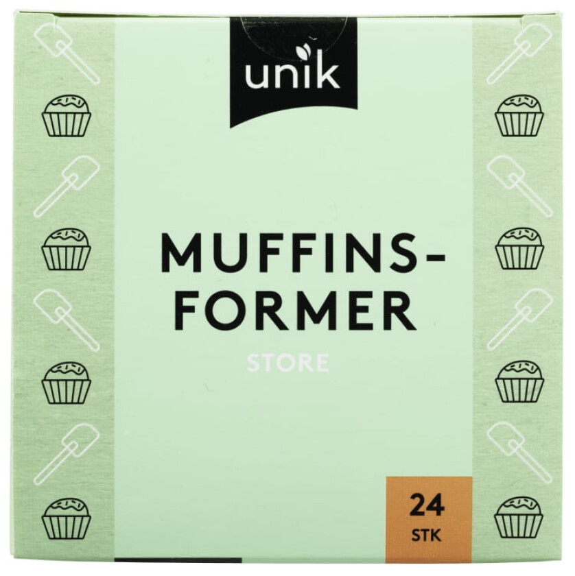 Muffinsformer Store 24stk
