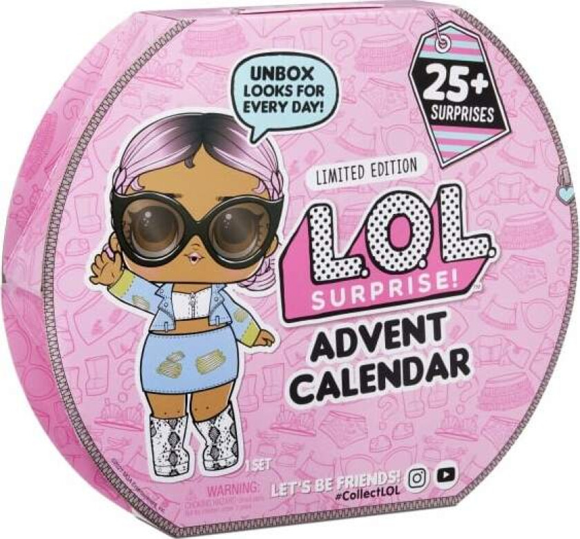 LOL. Surprise Adventskalender Flerfarget