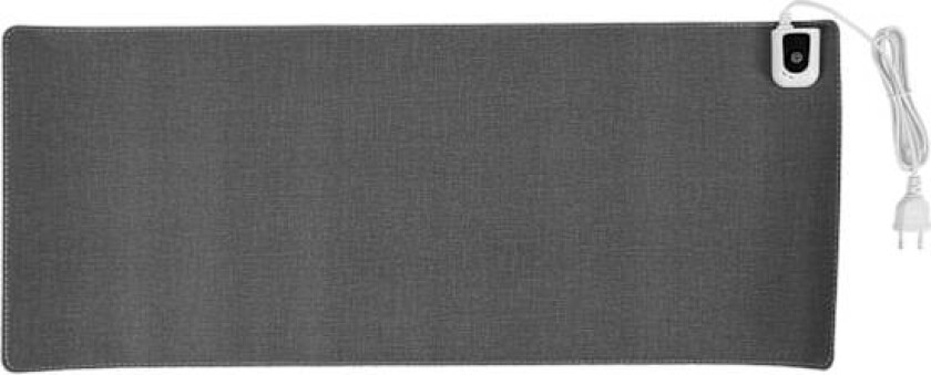 Oppvarmet musematte i PU-lær, varmt skrivebordspute 31x13in Oppvarming Spillmusematte for kontor sovesal 100‑240V