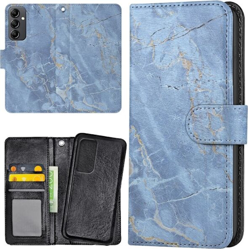 Samsung Galaxy A25 5G - Lommebok Deksel Marmor