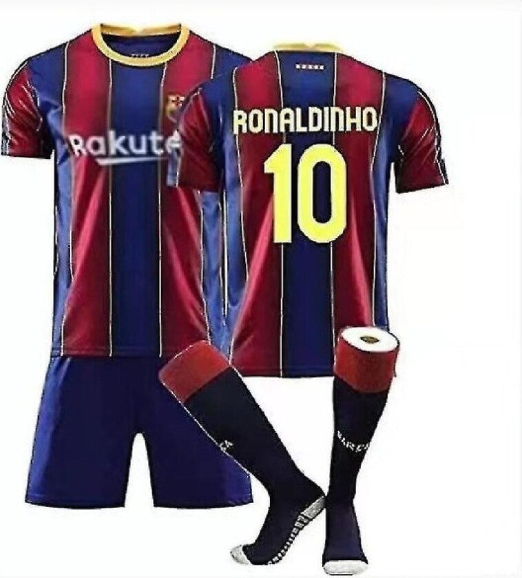 10# Ronaldinho fotballdrakt uniformsdrakter V Z 24