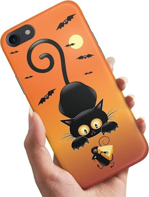 iPhone 7/8/SE - Deksel/Mobildeksel Katt og Mus