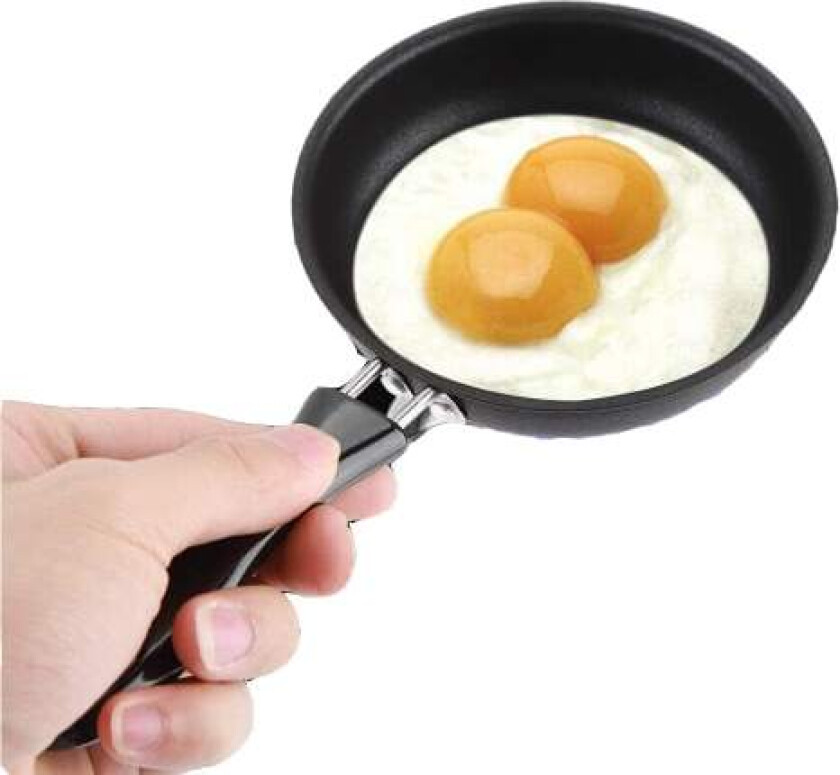 Mini stekepanne, 12 cm, for små runde frokostegg