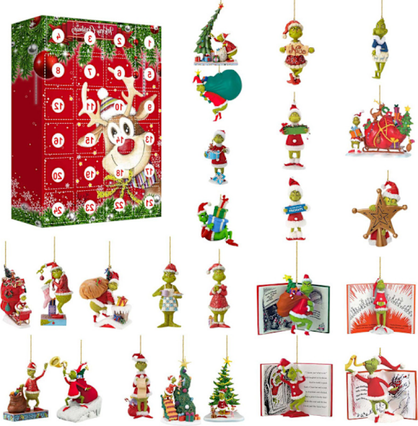 Grinch Blindboks Julekalender 2024 C