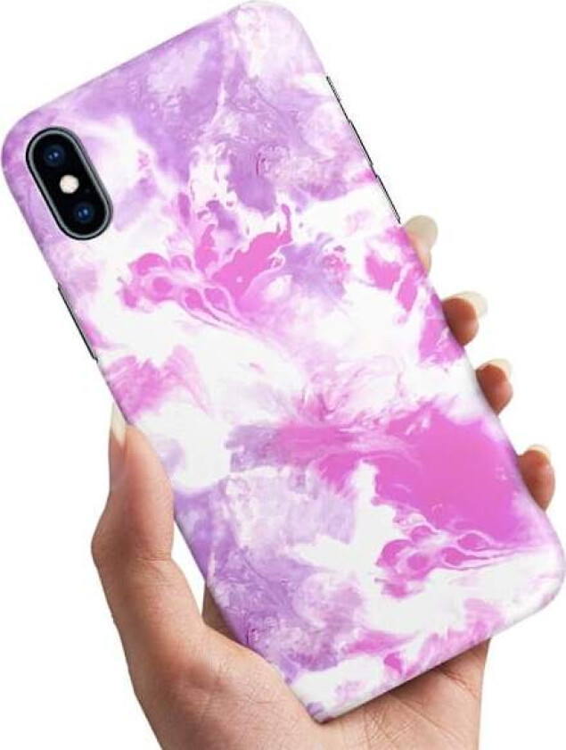 iPhone XS Max - Deksel/Mobildeksel Marmor Multicolor