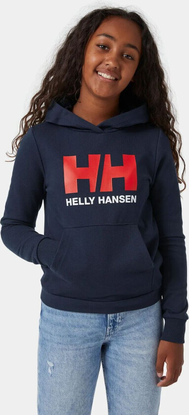 Junior HH Logo Hettegenser 2.0 Marineblå 140/10 Marineblå140/10