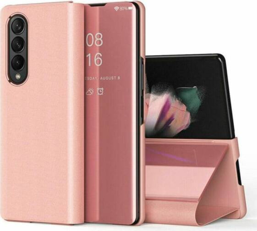 Eksklusivt LEMAN-deksel - Samsung Galaxy Z Fold 3 Roséguld