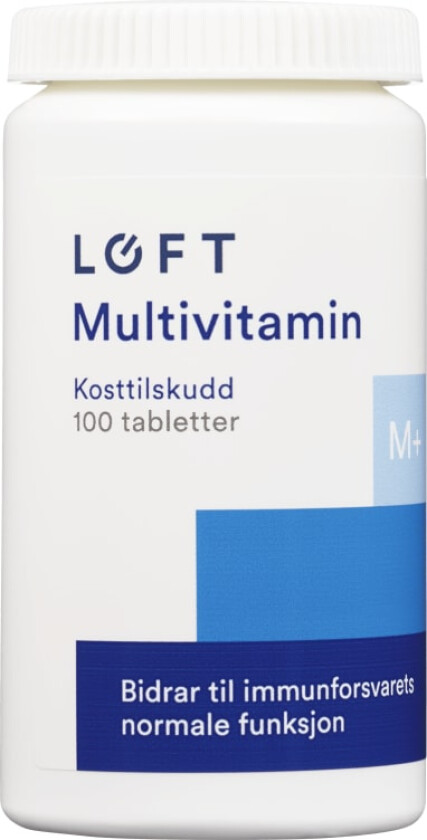 Multivitamin Svelgetablett 100stk