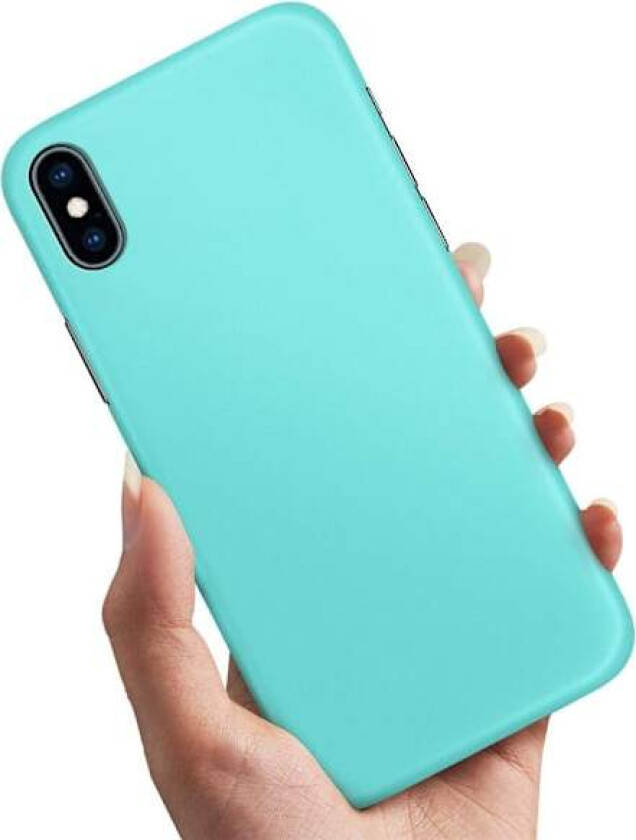 iPhone X/XS - Deksel/Mobildeksel Turkis Turquoise