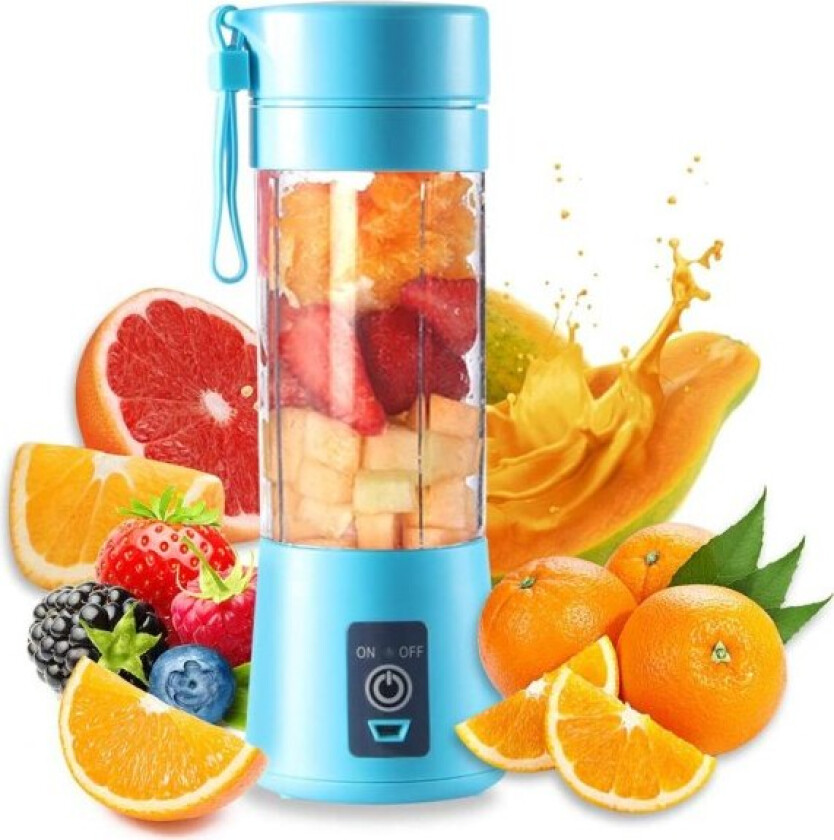 Blender for shakes og smoothies, blå