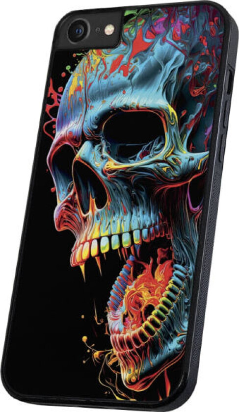 iPhone 6/7/8/SE - Deksel/Mobildeksel Skull
