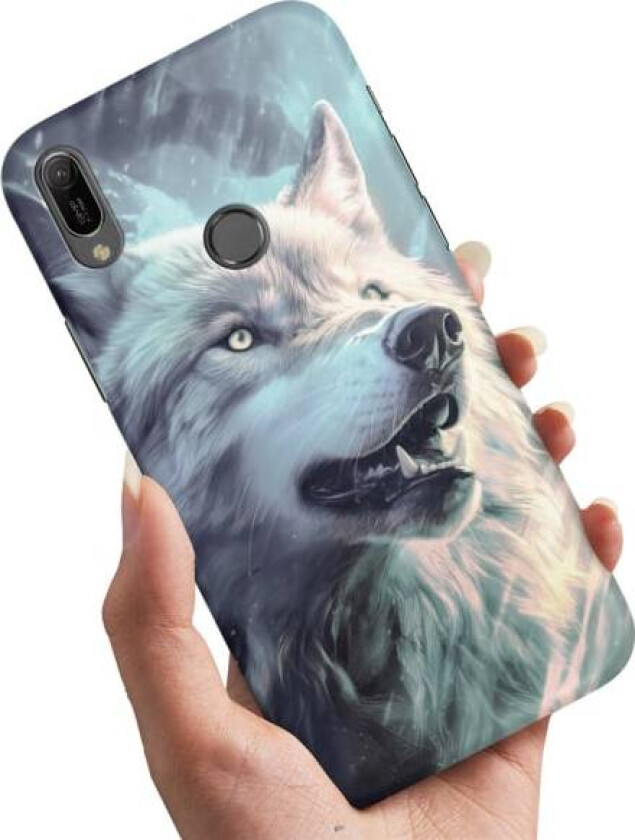 Huawei P20 Lite - Deksel/Mobildeksel Wolf