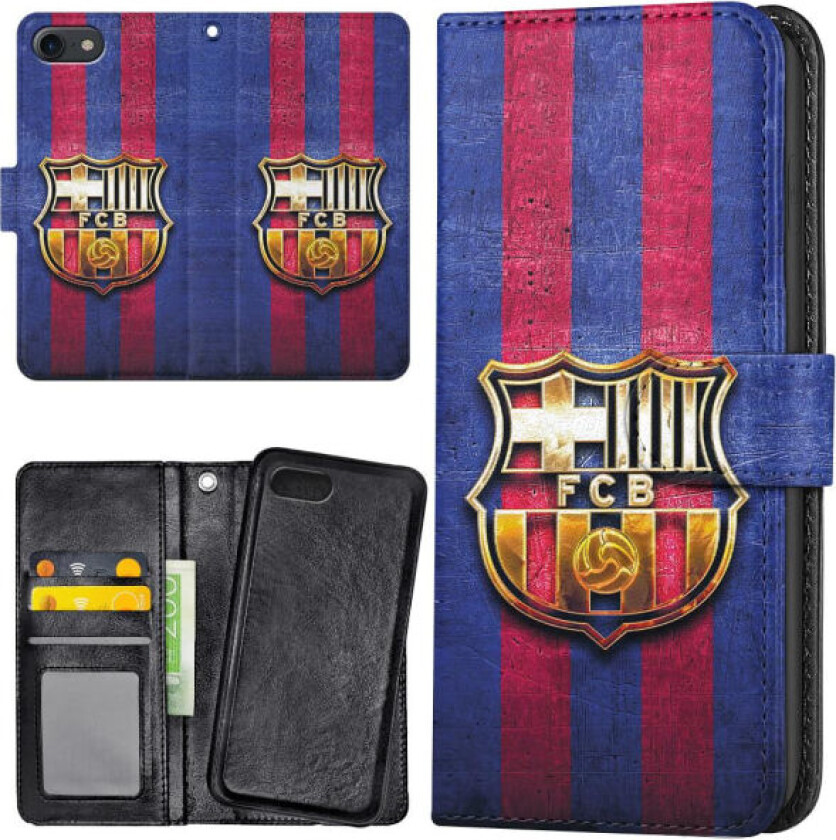 iPhone 7/8/SE - Lommebok Deksel FC Barcelona
