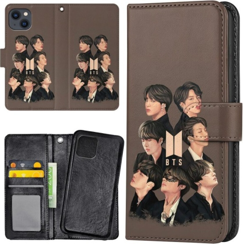 iPhone 13 - Lommebok Deksel BTS Multicolor