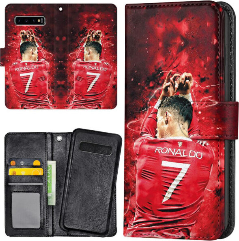 Samsung Galaxy S10 - Lommebok Deksel Ronaldo