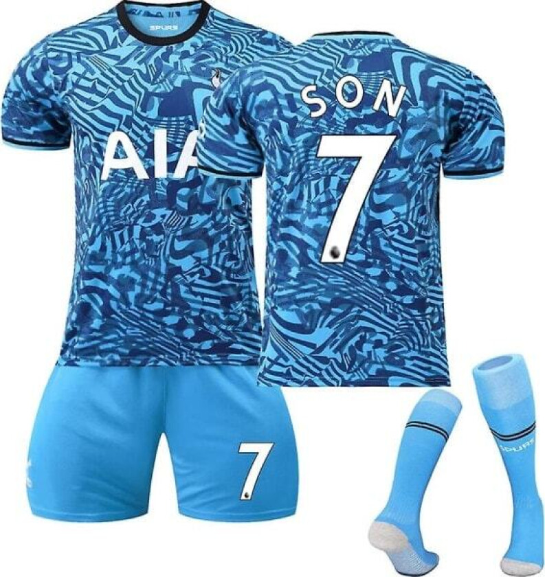 22-23 Ny Tottenham bortedrakt Fotballdrakt SON 7 M
